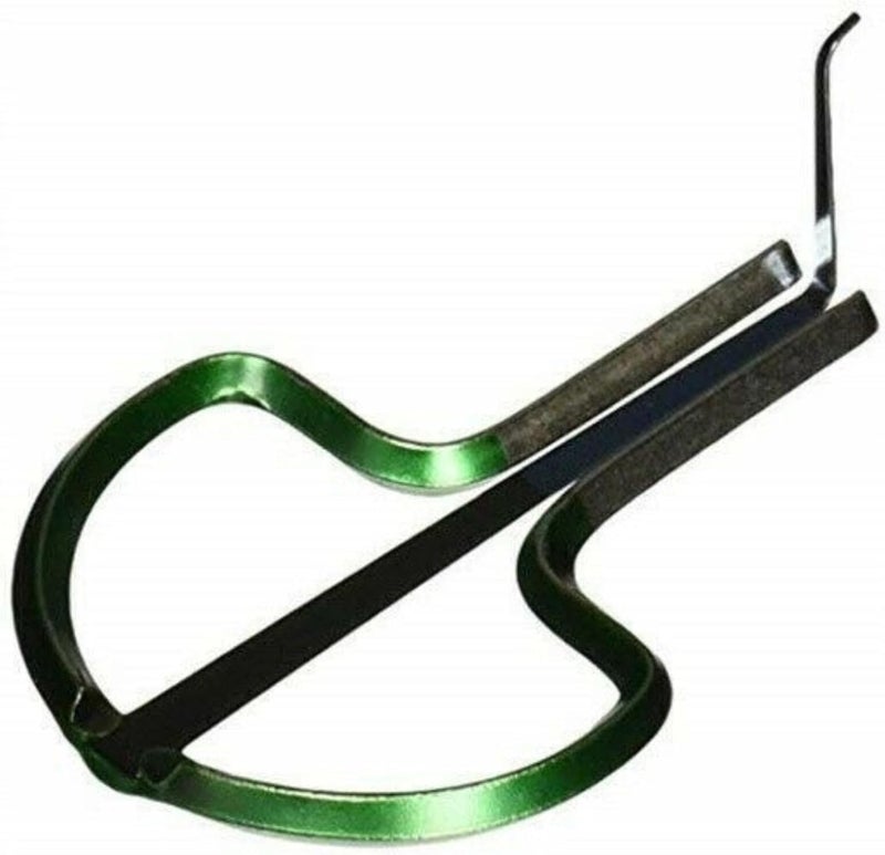 Grover Jews Harp (Model 3492) - Brass Mouth Harp in Green - Image 1